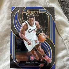 Jalen Duren 2024-25 Panini Select Premier Level #160 Detroit Pistons