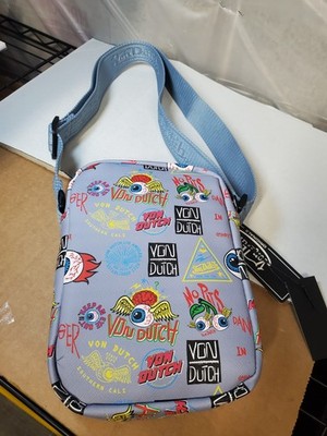 Von Dutch Jax Crossbody Bag New RARE SOLD OUT! Y2K Shoulder Purse