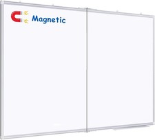 Magnet Whiteboard 150 x100 cm White Board for Wall Aluminium Frame Large