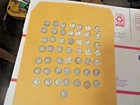 silver-- 50--mercury dimes--mixed dates 90% silver