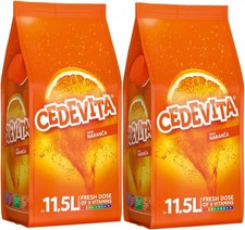 Cedevita Orange 2 x 1 kg naranca effervescent Powder with 9 Vitamins for 26L