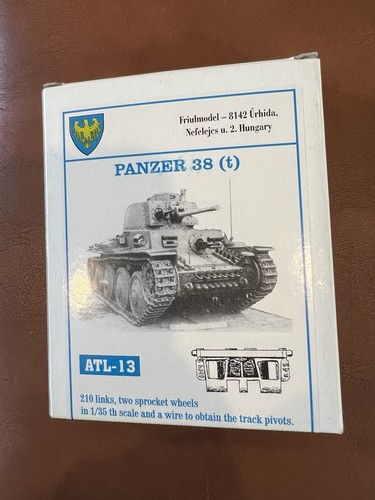 Friulmodel ATL-13 Binari in metallo per Panzer tedesco 1/35 38(t) scatola aperta - Foto 7 di 7