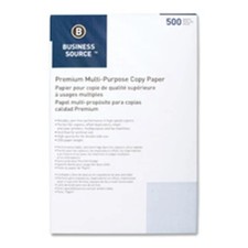 Business Source BSN36590 Multipurpose Paper- 92 Bright- 20lb.- 11in.x17in.- 5...
