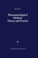 F. Kersten | Phenomenological Method: Theory And Practice | Buch | Englisch | X