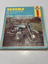 Haynes Suzuki AP50 A50 AS50 49cc Moped Owners Workshop Manual