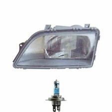 Halogen Scheinwerfer Frontscheinwerfer links H4 für Opel Omega A inkl. Lampen