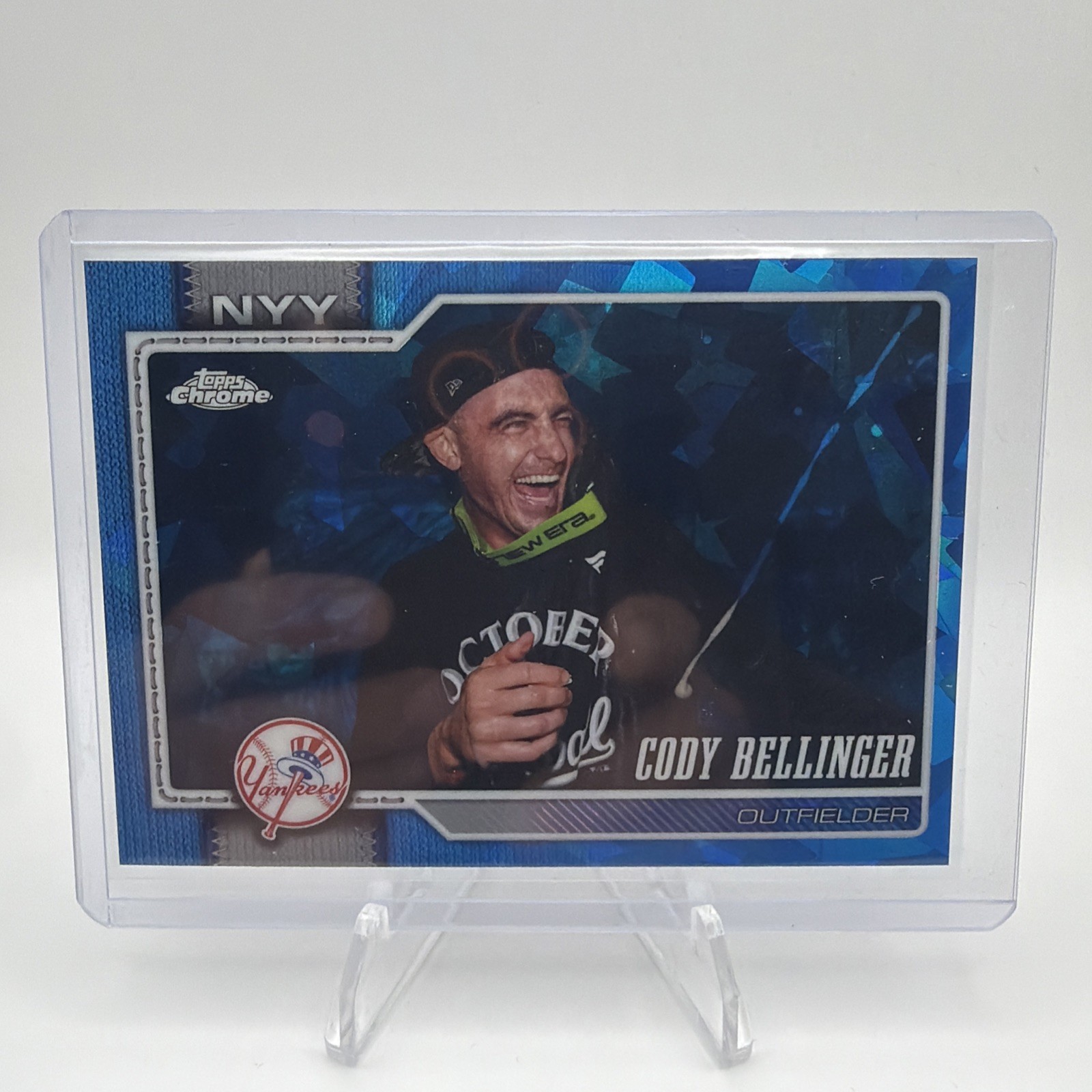 Topps Chrome Sapphire 2026 Cody Bellinger New York Yankees SSP Image Variation