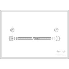 Flexible de frein Kia SEPHIA