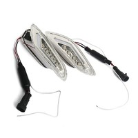 Eurowagens Motorrad Front/Heck LED Bremslicht & Blinker Lampen RüCkleuchten Klar