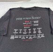 OG VTG Sopranos 2002 Family Tree Tony Christopher Paulie Silvio HBO Shirt XXXL