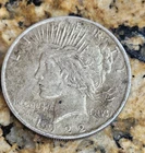 1922 PEACE SILVER DOLLAR COIN
