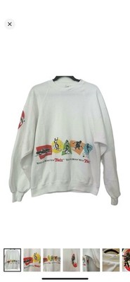 Vintage 1988 Twix Mars Keep On Moving Sweatshirts Size XL