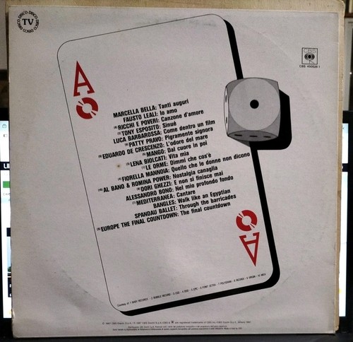 LP - Various – Sanremo '87 - CBS MARCELLA LEALI PRAVO MANGO ORME MANNOIA EUROPE - Imagen 3 de 12