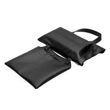 EXEA Car Supplies Leather Tissue Case Trash Can Black EH-196