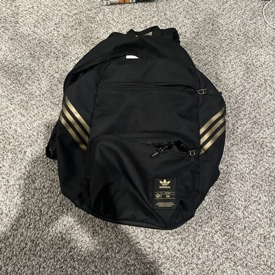 adidas base youth backpacks New Adidas Youth Original Base Backpack In Black And Gray NWT