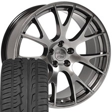 22 Hyper Wheels 28545r22 Tires Set Fit Dodge Dakota Ram 1500 Hellcat