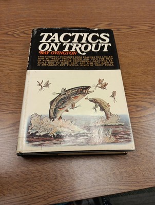 Tactics on Trout Hardcover Ray Ovington First Edition 1969
