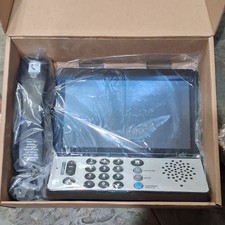 CapTel 2400iSP Corded Captioned Touch Screen Desk Telephone Black/Silver