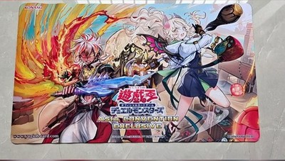 Yugioh Playmat Yu-Gi-Oh! Incredible Ecclesia and Fallen of Albaz