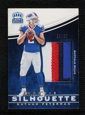 2017 Panini Preferred Platinum 28/50 Nathan Peterman #1 4at