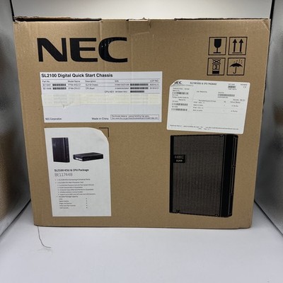 NEC SL2100 Digital Quick Start Chassis 