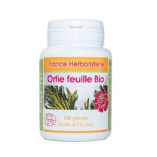 GELULES ORTIE BIO piquante feuille - dosées à 210 mg