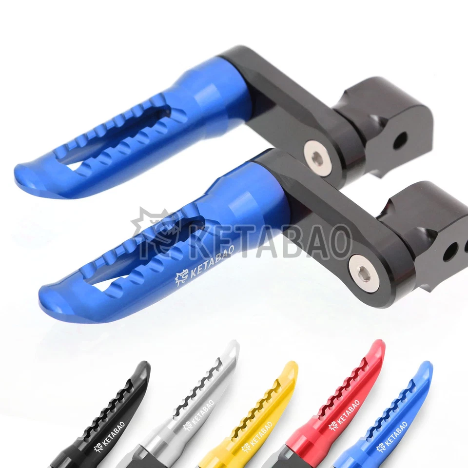 Clavijas traseras inferiores de titanio BOB de 1,5 pulgadas para Dorsoduro 1200 12-14 15 16 17 18 Foto 3 de 4