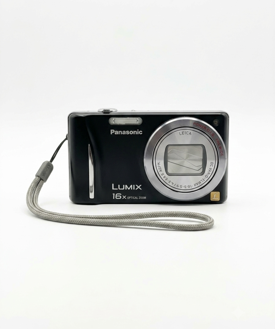 Panasonic LUMIX DMC-ZS8 14.1MP Digital Camera - Black for sale