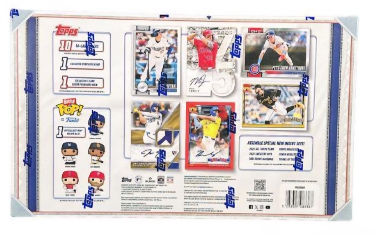 2026 Topps Series 1 Baseball Super Box (147 Cards) 75th 