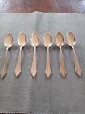 WMF FÄCHERMUSTER 900 - 6 ESSLÖFFEL - GEPUNZT 90 SILBER - 21 cm - Superzustand!