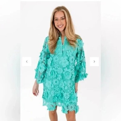 NWT! J.Marie Dress ONLY $49! Retail $168! Seraphina Floral 3D Lace Sz XS