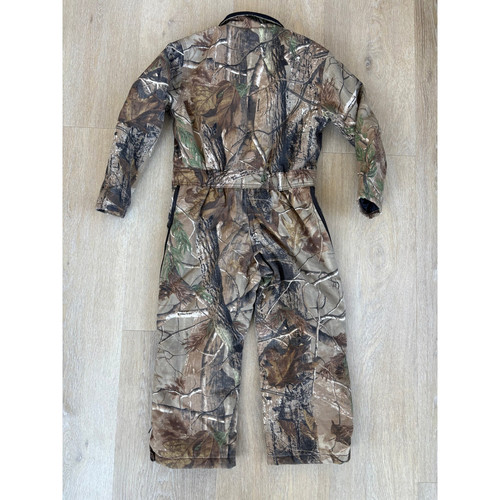Walls Childrens Hunting Coveralls Zip Up Insulated Realtree Camo Youth 6 Regular - Picture 2 of 8