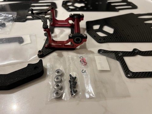 🔥New TOP RC R-201 Rebel Pan Car Kit CHASSIS LOT Roller Touring RARE Make OFFER - Picture 12 of 13