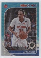 2019-20 Panini NBA Hoops Premium Stock Teal Wave Prizm John Henson #35 07sf