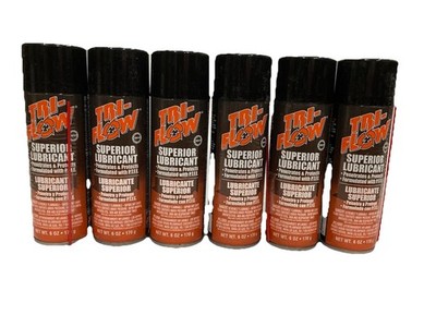 Tri-Flow Superior General Purpose Lubricant Spray 6 oz (Pack of 6)