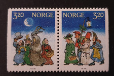 1991 NORWAY NORWEGEN NORGE CHRISTMAS JOL JUL VF MNH