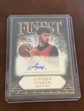 2024-25 Topps Finest Alperen Sengun Auto Black Geometric Refractor 21/25