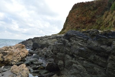 Photo 6x4 Schists, Sharpers Point East Prawle  c2016