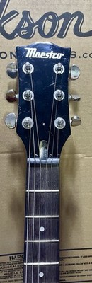 Maestro By Gibson SG Jr Electric Guitar - Red w/ Strap | eBay