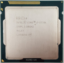 Intel Quad Core CPU Prozessor - i7 3770K SR0PL 4x 3,5GHz - Sockel 1155
