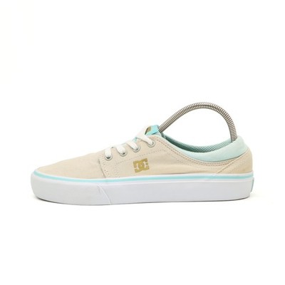 DC Shoes Damen Trase TX Schuh EU 38 Beige/Mint ADJS300078 Vulkanisierte Sohle