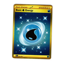 golden water energy pokemon card Pokemon TCG Water Energy Secret 231