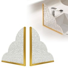 2pcs Shower Splash Guard for Tub Corner Splash Guards to Keep Water in Shower...