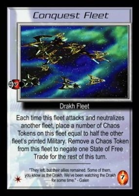 Conquest Fleet - Wheel of Fire - Babylon 5