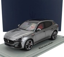 BBR 2022 MASERATI GRECALE FOLGORE SUV GRIGIO LAVA 1:18 LE 20pc*New!