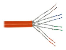 InLine Cable Matassa Cat.7a Dupl. S/FTP PiMF CU 1200MHz. halo. aranc. 77050I