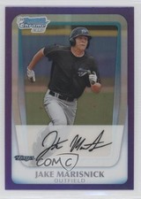 2011 Bowman Chrome Prospects Purple Refractor 179/799 Jake Marisnick #BCP198 g4i