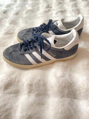 Adidas Gazelle Herren Sneaker Blau Vintage Made In Vietnam - Größe 42 FR / 8 UK