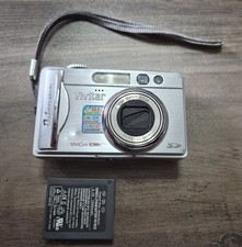 Vivitar Digital Camera Vivicam 8300s 8.1MP Silver untested With Battery Bargain