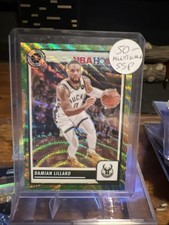 2023-24 Panini Nba Hoops Premium Stock - Damian Lillard #60 Multi Wave Prizm